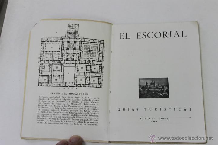 Libros: EL ESCORIAL GUIA TURISTICA 1960 - Foto 2