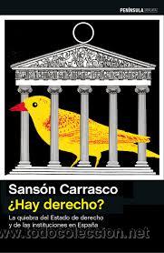 Libros: &iquest;Hay derechos?, Sans&oacute;n Carrasco, Pen&iacute;nsula - Foto 1