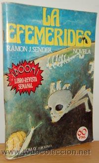 Libros: LA EFEM&Eacute;RIDES - RAM&Oacute;N J. SENDER - Foto 1