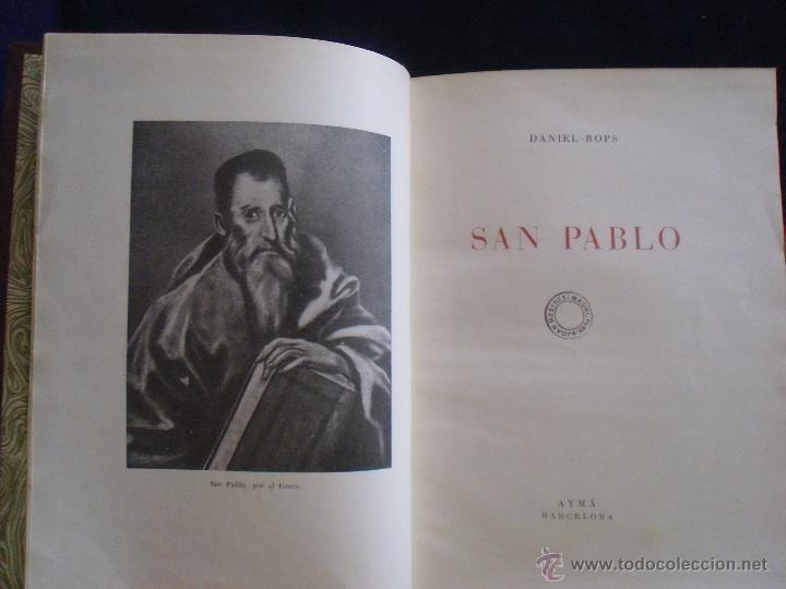 Libros: SAN PABLO - daniel-rops - AYM&Aacute; - RE8 - Foto 1