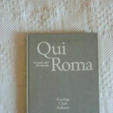 Libros: QUI ROMA: GRANDI CITTÀ DEL MONDO