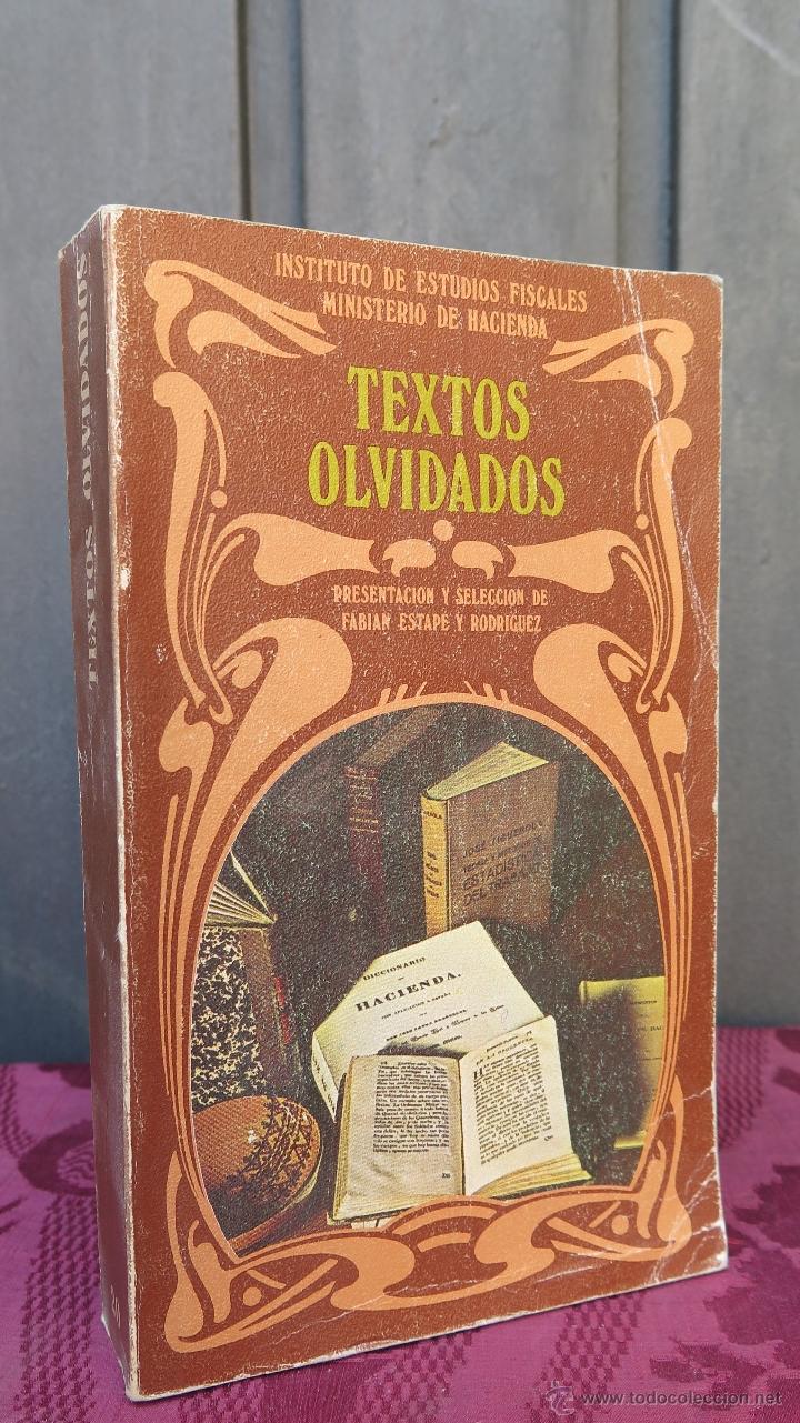 Libros: TEXTOS OLVIDADOS - Foto 1