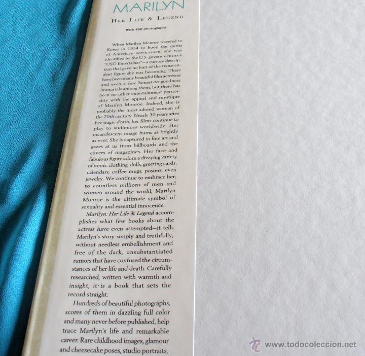Libros: MARILYN, HER LIFE & LEGEND - Foto 2