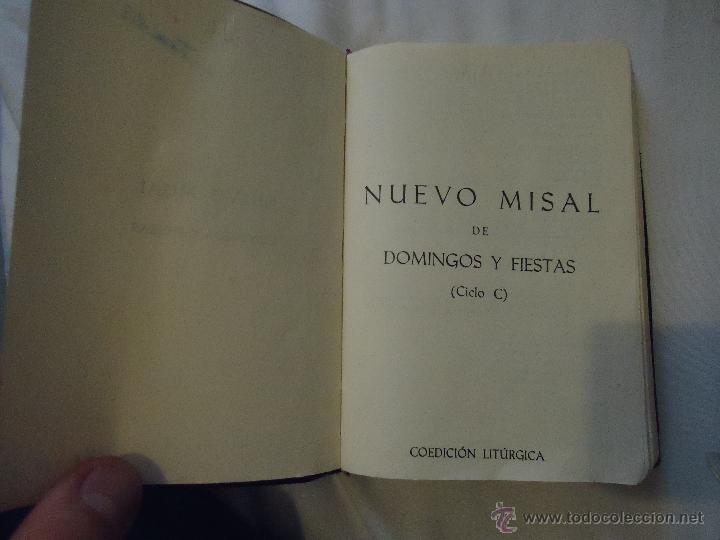 Libros: RELIGION - MISAL 1970 - Foto 2