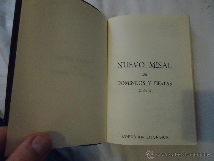 Libros: RELIGION - MISAL 1971 - Foto 2