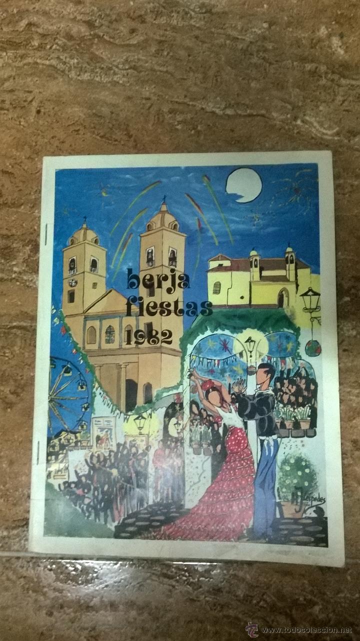 Libros: libro feria fiestas de BERJA  ALMERIA 1982 - Foto 1