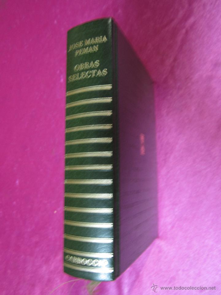 Libros: JOSE MARIA PEMAN OBRAS SELECTAS CARROGGIO. - Foto 1