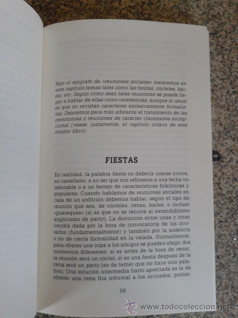 Libros: MANUAL DE LAS BUENAS MANERAS -- ANGEL AMABLE -- CIRCULO -- - Foto 3