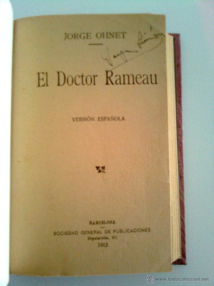 Libros: El doctor Rameau - Jorge Ohnet, 1912 - Foto 3