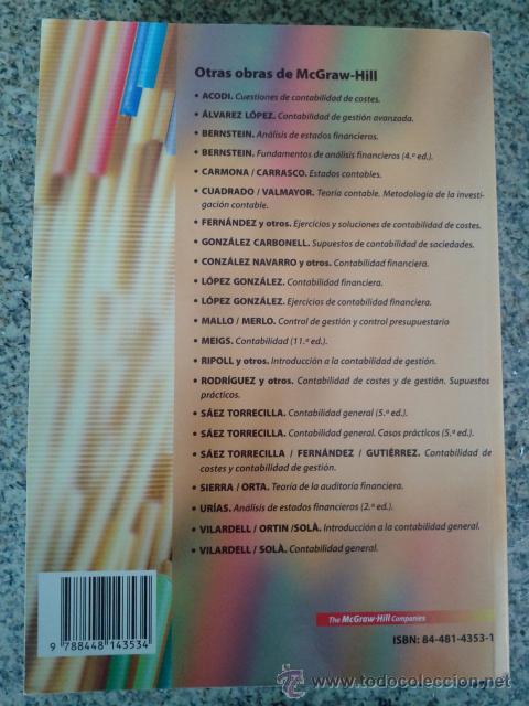 Libros: PLAN GENERAL DE CONTABILIDAD -- EDICION 2005 -- Mc GRAW HILL -- - Foto 3