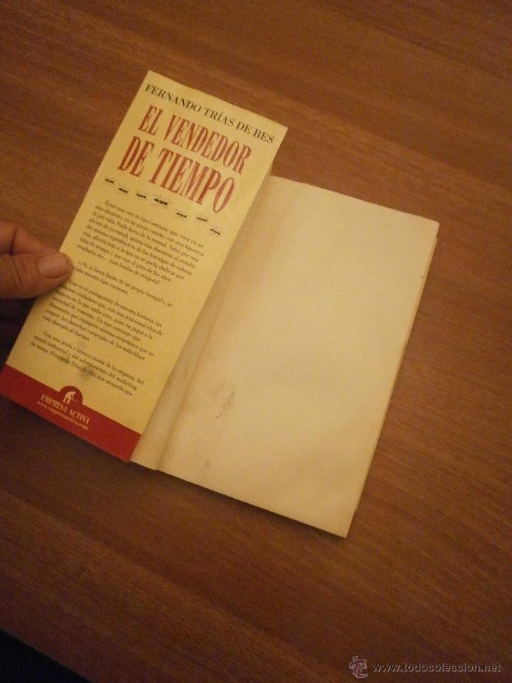 Libros: EL VENDEDOR DE TIEMPO - - Foto 2