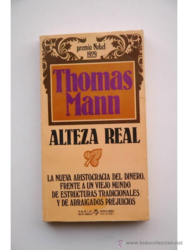 Libros: Alteza Real - MANN, Thomas - Foto 1