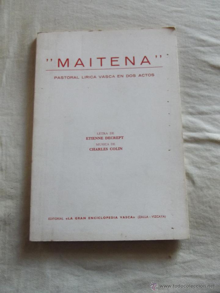 Libros: MAITENA PASTORAL LIRICA EN DOS ACTOS - Foto 1