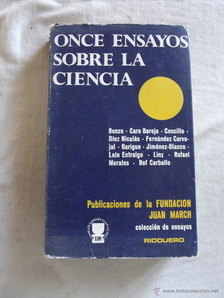 Libros: ONCE ENSAYOS SOBRE LA CIENCIA - Foto 1