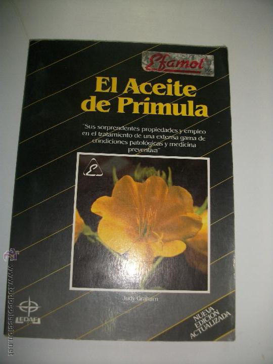 Libros: EL ACEITE DE PRIMULA 1987 - Foto 1