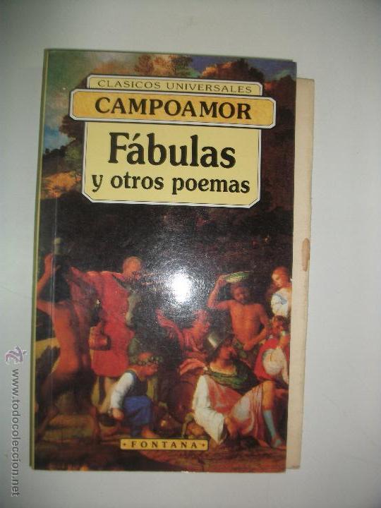 Libros: FABULAS Y OTROS POEMAS - RAMON DE CAMPOAMOR - Foto 1