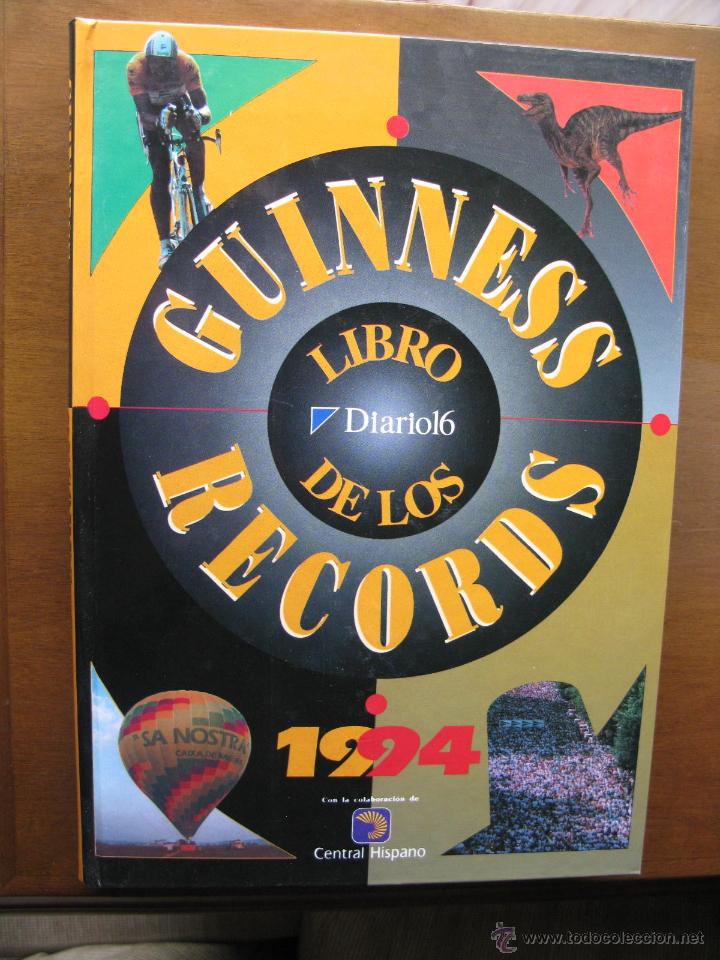 Libros: guinness. libro de los records. 1994. - Foto 1