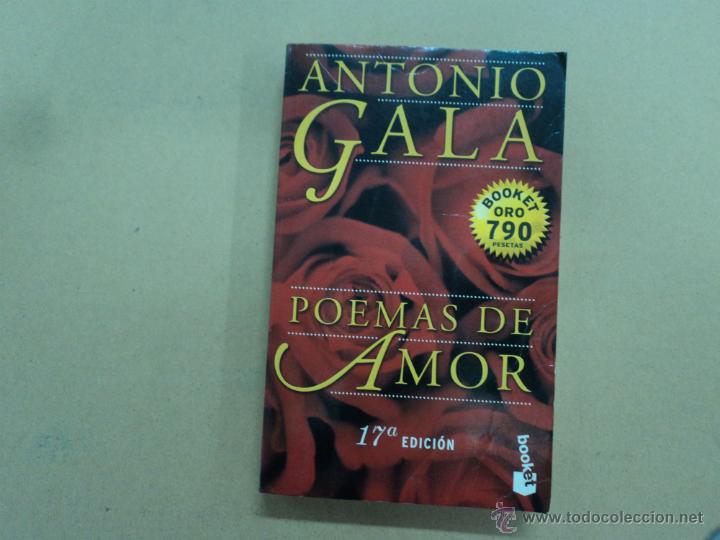 Libros: Poemas de Amor  - Antonio Gala - Foto 1