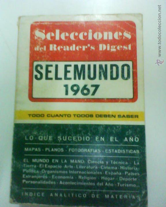 Libros: SELEMUNDO 1967 - SELECCIONES DEL READERS DIGEST - Foto 1
