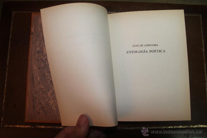 Libros: Antolog&iacute;a Po&eacute;tica - Luis de Gongora - Foto 2