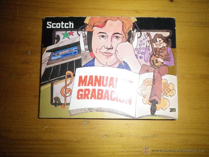 Libros: MANUAL DE GRABACI&Oacute;N  SCOTCH - Foto 1