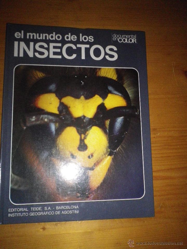 Libros: EL MUNDO DE LOS INSECTOS  EDITORIAL TEIDE BARCELONA - Foto 1