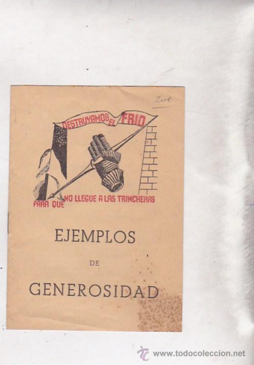 Libros: Ejemplos de generosidad - FOLLETO - Foto 1