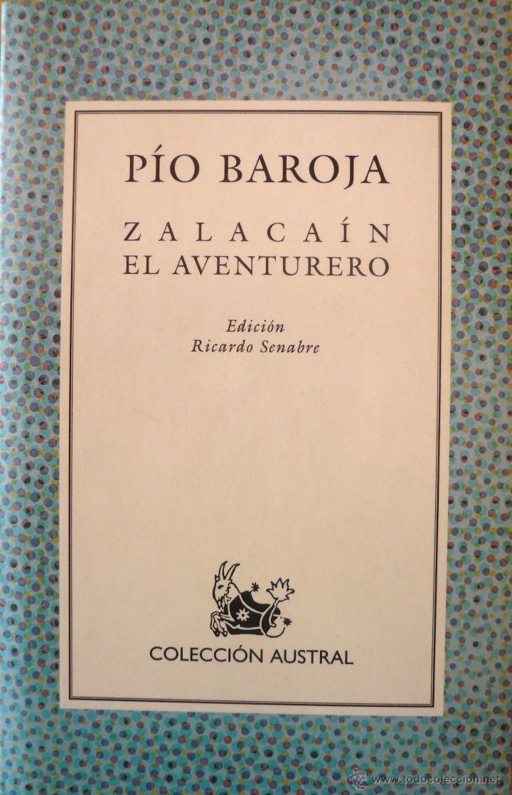 Libros: PIO BAROJA / ZALACAIN EL AVENTURERO (D-979) - Foto 1