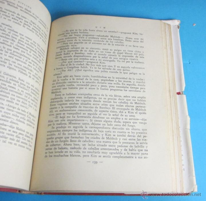 Libros: KIM DE LA INDIA. RUDYARD KIPLING - Foto 4