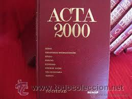 Libros: ACTA 2000 TOMO 6, RIALP - Foto 1