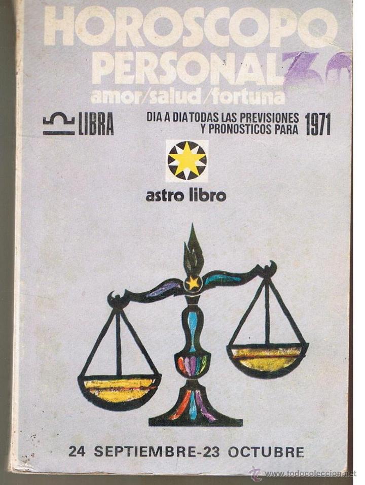 Libros: HOROSCOPO PERSONAL. ASTRO LIBRO. EDICIONES AURA 1971.  (RF.AP1/C3) - Foto 1