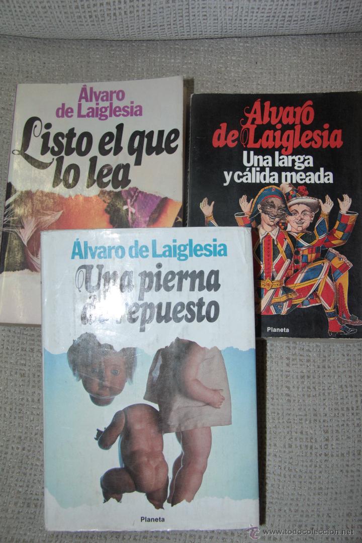 Libros: ALVARO DE LAIGLESIA - LOTE 3 LIBROS - Foto 1