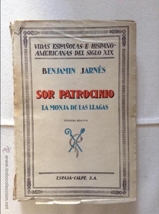 Libros: SOR PATROCINIO LA MONJA DE LAS LLAGAS BENJAMIN JARNES - Foto 1