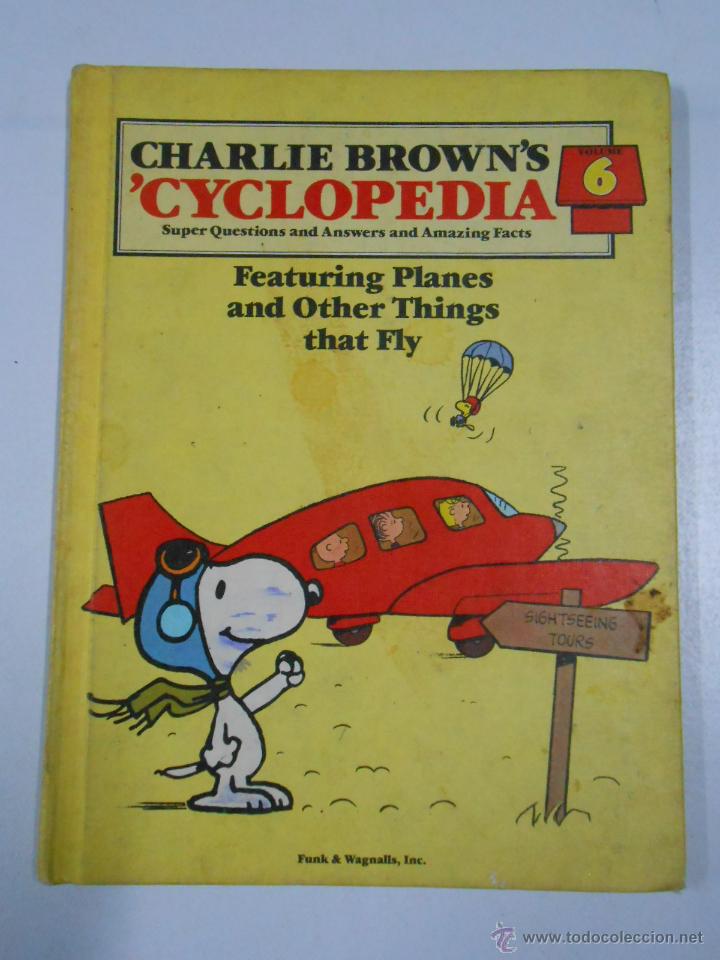 Libros: CYCLOPEDIA CHARLIE BROWN&acute;S SNOOPY 6. TDK2 - - Foto 1