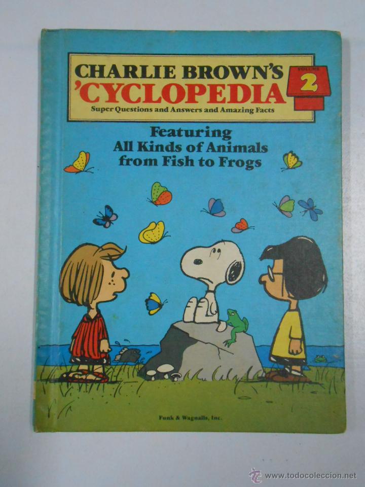 Libros: CYCLOPEDIA CHARLIE BROWN&acute;S SNOOPY 2 TDK2 - - Foto 1