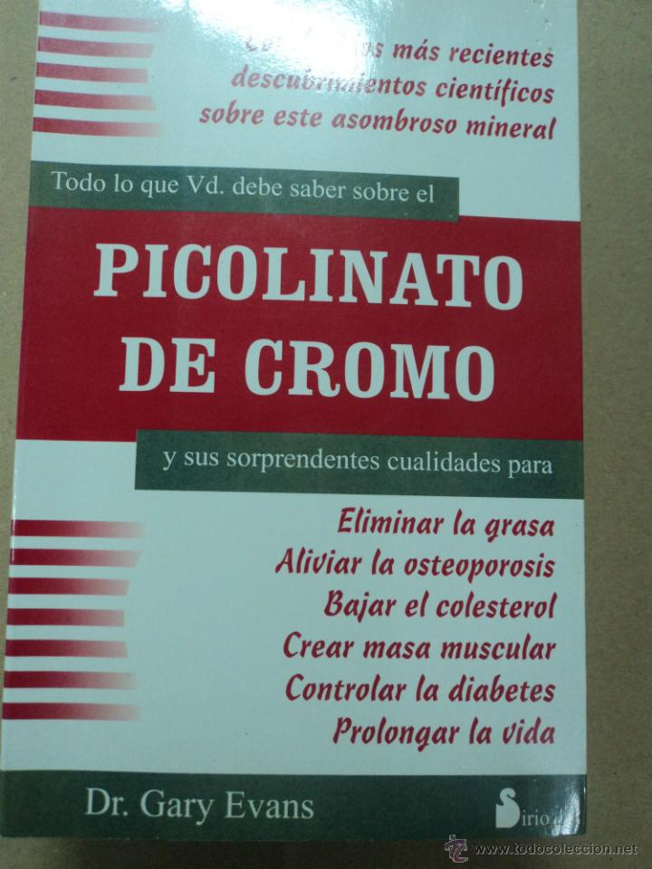 Libros: Picolinato de Cromo - Dr. Gary Evans - Foto 1