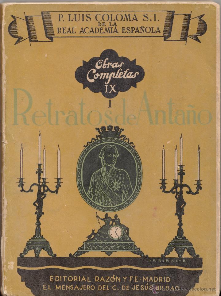 Libros: Retratos de anta&ntilde;o. - Foto 1