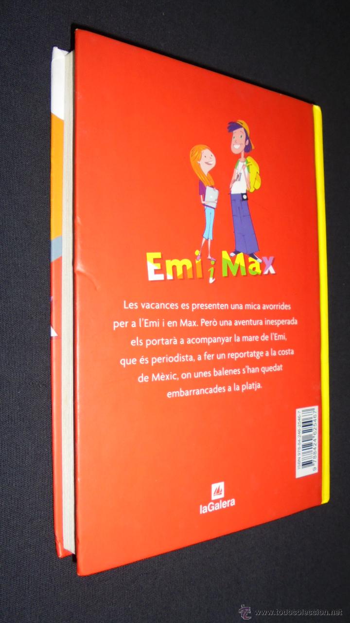 Libros: EMI MAX - LES BALENES DESORIENTADES - GEMMA LIENAS - EDITORIAL LA GALERA. - Foto 4