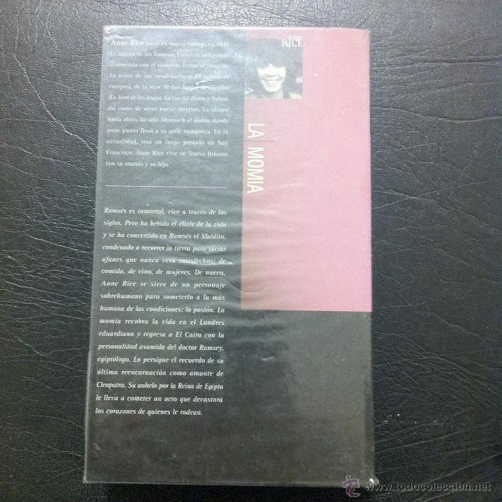 Libros: LA MOMIA - ANNE RICE - EDICIONES B - 1997. - Foto 2