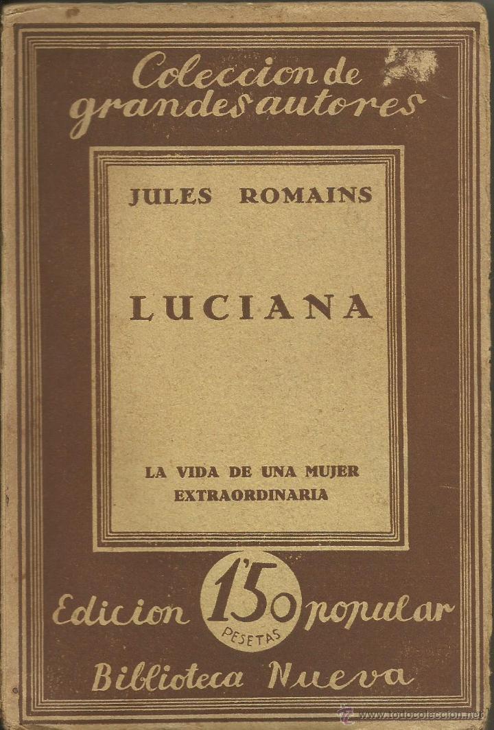 Libros: LUCIANA - Romains,Jules - Foto 1