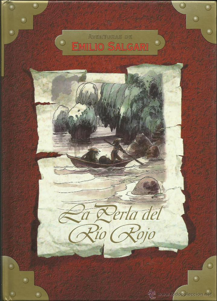 Libros: LA PERLA DEL RIO ROJO - Salgari,Emilio - Foto 1