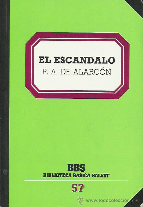 Libros: EL ESC&Aacute;NDALO    - De Alarc&oacute;n,Pedro Antonio - Foto 1