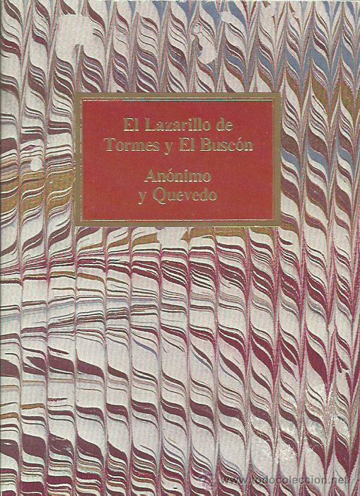 Libros: LAZARILLO DE TORMES/EL BUSC&Oacute;N - An&oacute;nimo/Quevedo - Foto 1