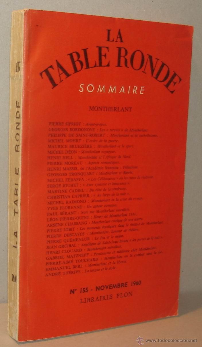 Libros: LA TABLE RONDE - Foto 1