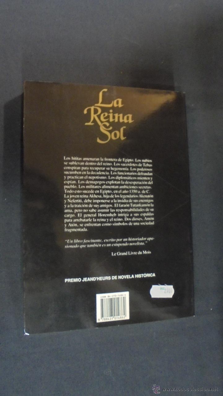 Libros: LA REINA SOL - CHRISTIAN JACQ - MARTINEZ ROCA - 1991. - Foto 3