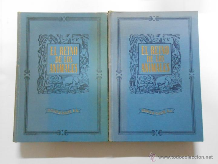 Libros: EL REINO ANIMAL ESPASA CALPE LOS ANIMALES DE LAS SELVAS LOS ANIMALES DE LAS ESTEPAS TDK4 -