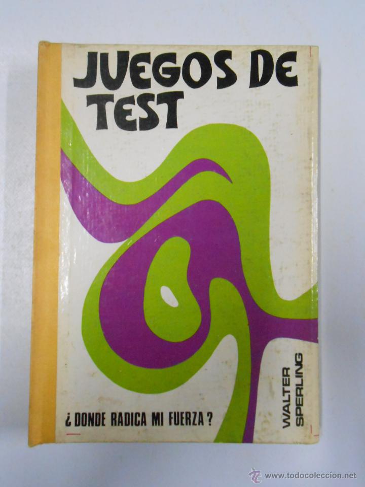 Libros: JUEGOS DE TEST. WALTER SPERLING. TDK7 - - Foto 1
