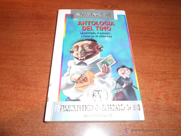 Libros: ANTOLOG&Iacute;A DEL TIMO, MANUEL JIEMENEZ, ED. TEMAS DE HOY - Foto 1