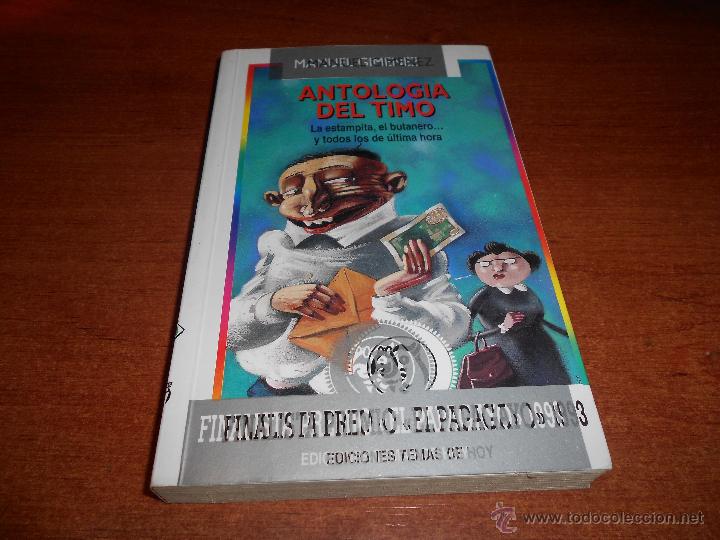 Libros: ANTOLOG&Iacute;A DEL TIMO, MANUEL JIEMENEZ, ED. TEMAS DE HOY - Foto 3