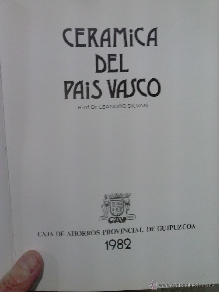 Libros: CERAMICA DEL PAIS VASCO - Foto 3